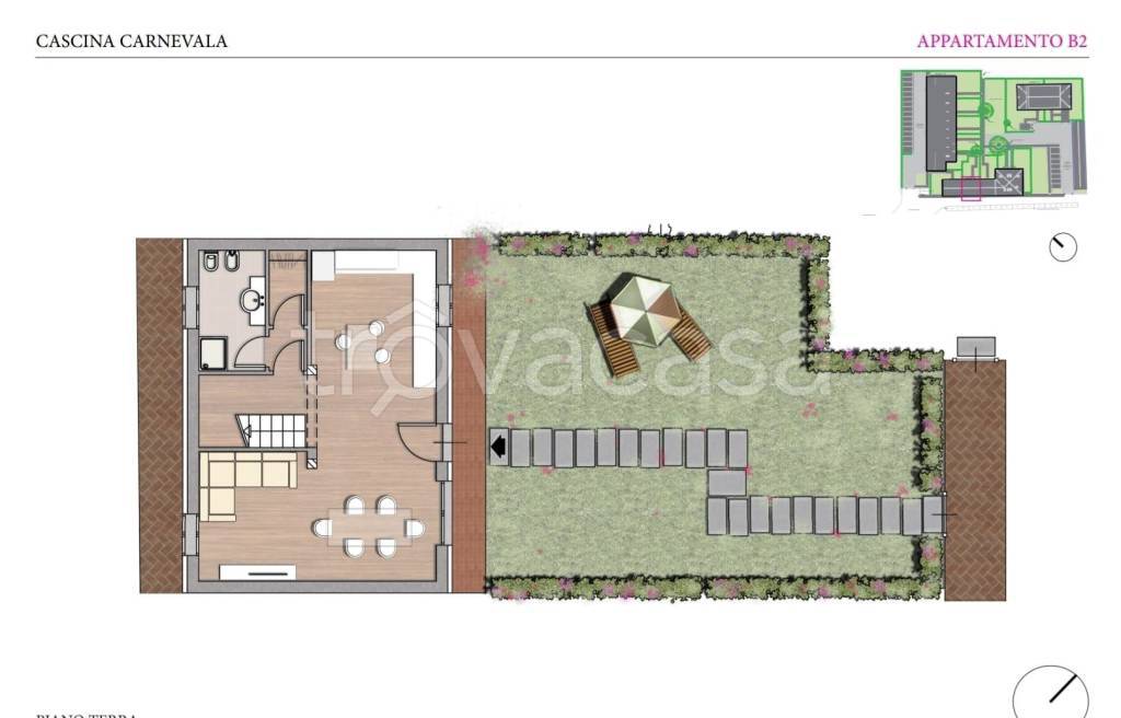 appartamento in vendita a Travacò Siccomario