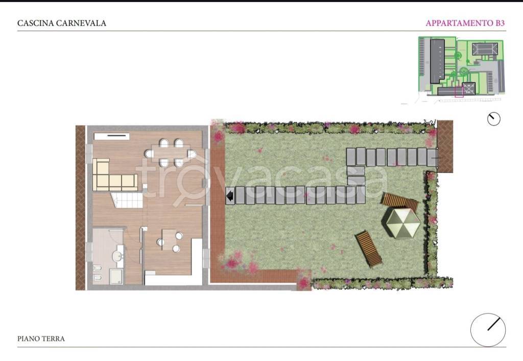 appartamento in vendita a Travacò Siccomario