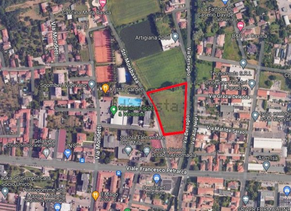 terreno edificabile in vendita a Vigevano