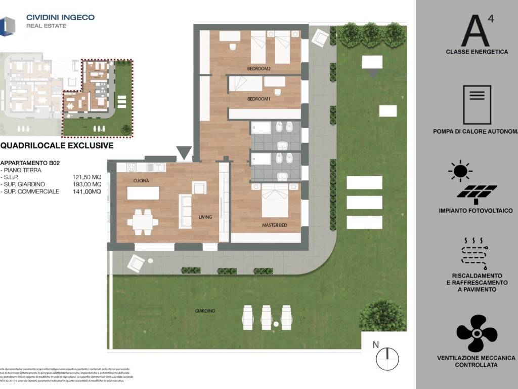 appartamento in vendita a Voghera