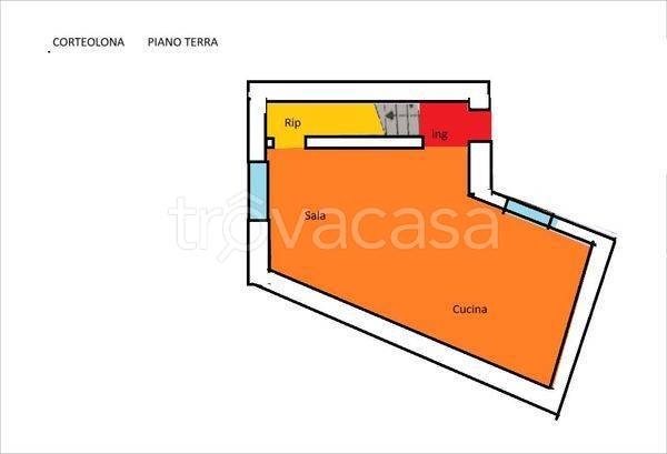 casa indipendente in vendita a Corteolona e Genzone in zona Corteolona