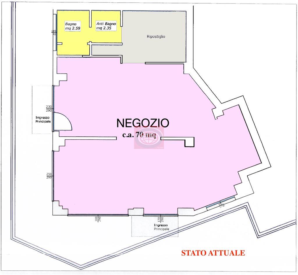 negozio in vendita a Colli Verdi in zona Valverde