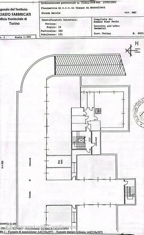 ufficio in vendita a Moncalieri in zona Moriondo