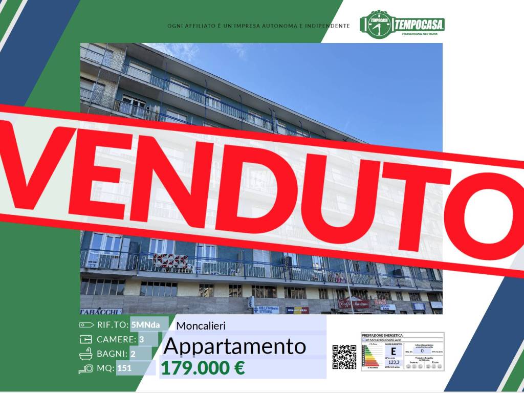 appartamento in vendita a Moncalieri