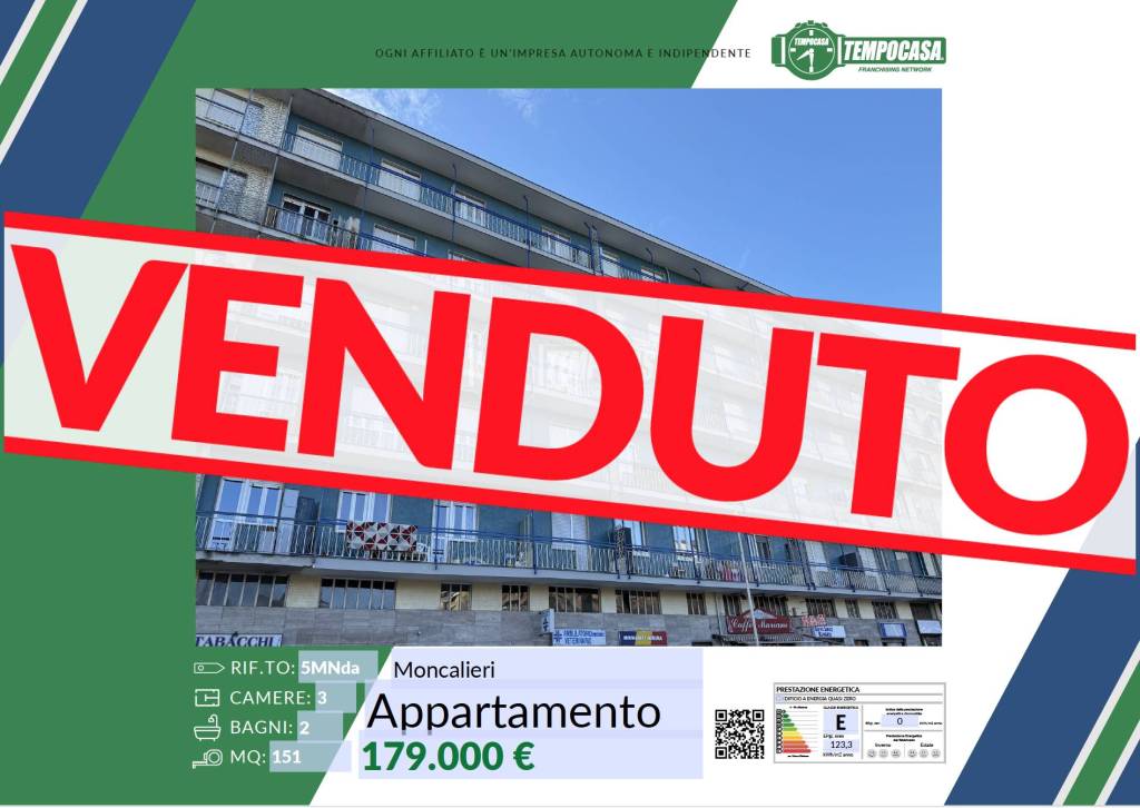 appartamento in vendita a Moncalieri