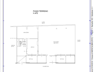 locale commerciale in vendita a Moncalieri