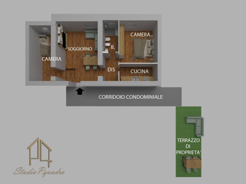 appartamento in vendita a Moncalieri