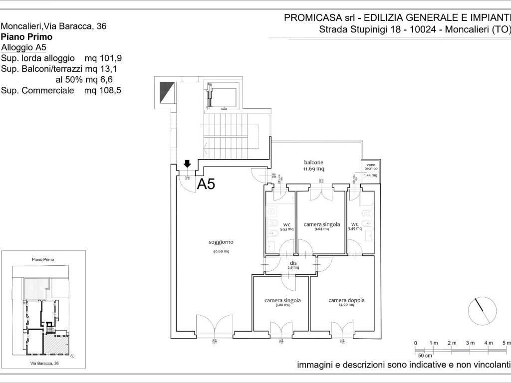 appartamento in vendita a Moncalieri