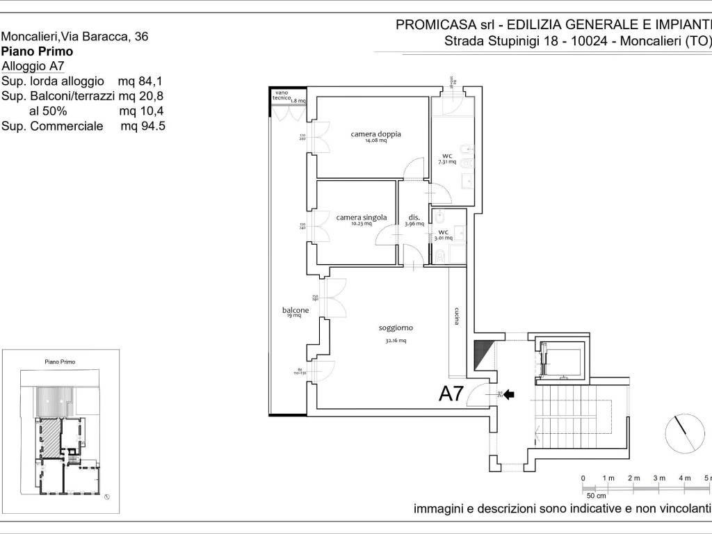 appartamento in vendita a Moncalieri