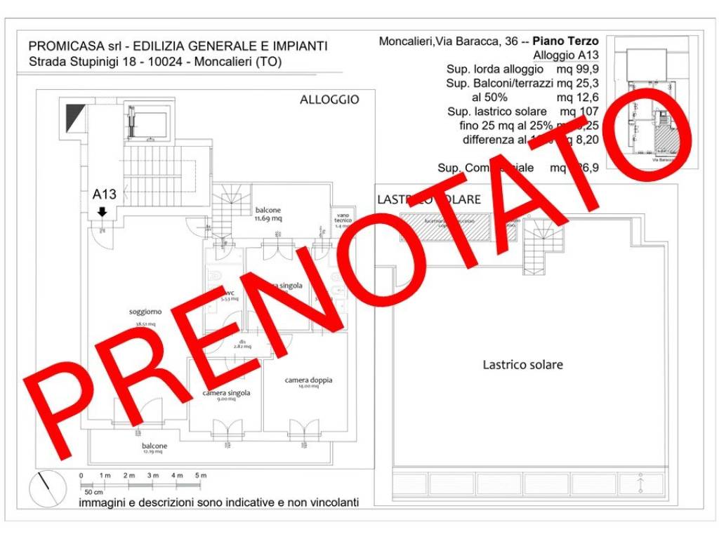 appartamento in vendita a Moncalieri