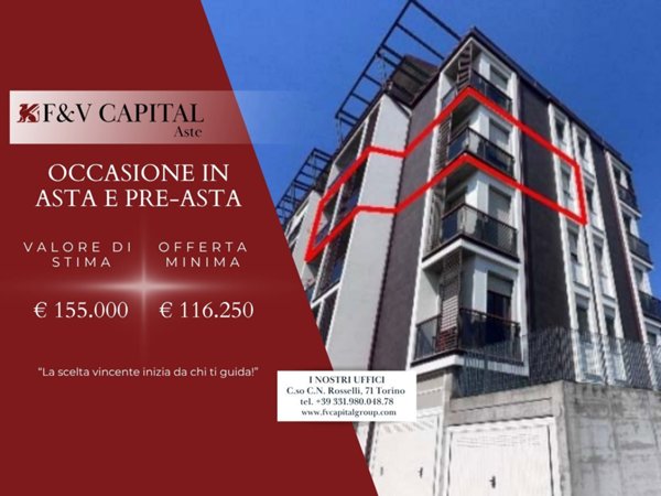 appartamento in vendita a Moncalieri