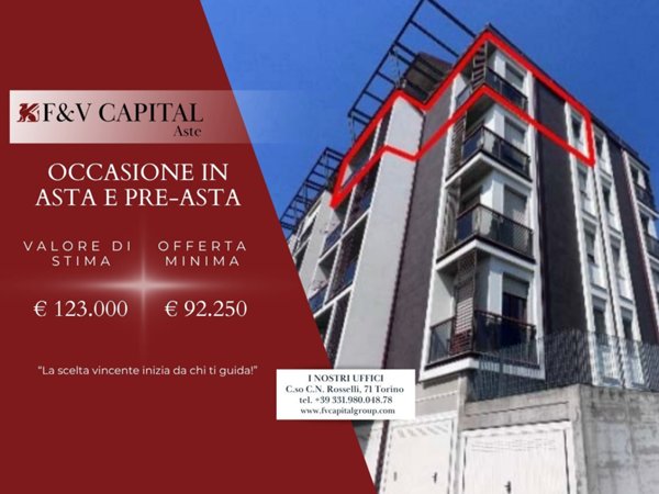 appartamento in vendita a Moncalieri