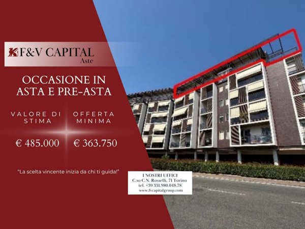 appartamento in vendita a Moncalieri