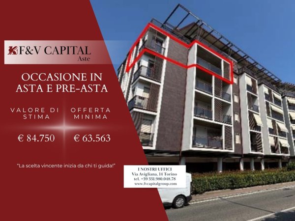 appartamento in vendita a Moncalieri in zona Testona