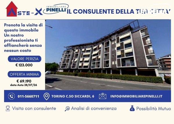 appartamento in vendita a Moncalieri in zona Testona