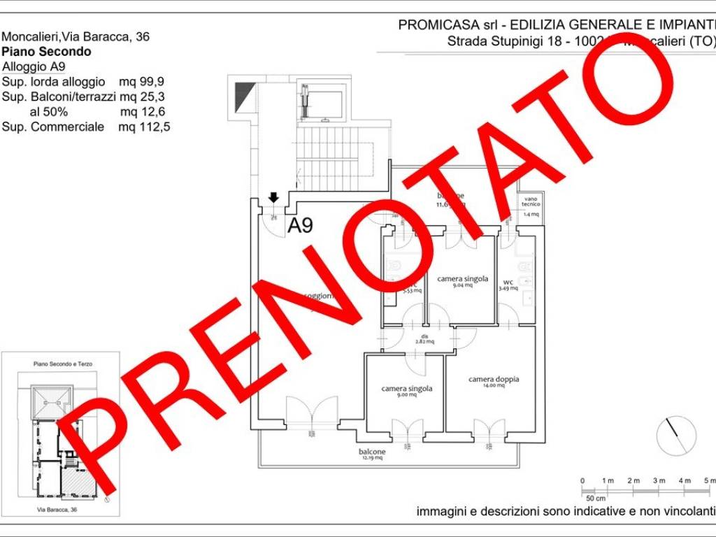 appartamento in vendita a Moncalieri in zona Borgo San Pietro
