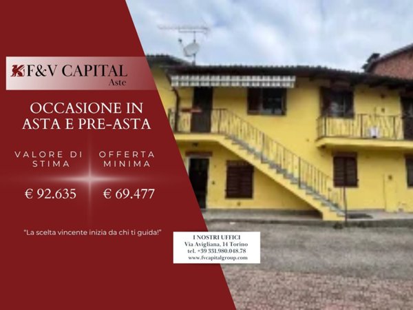 appartamento in vendita a Montaldo Torinese
