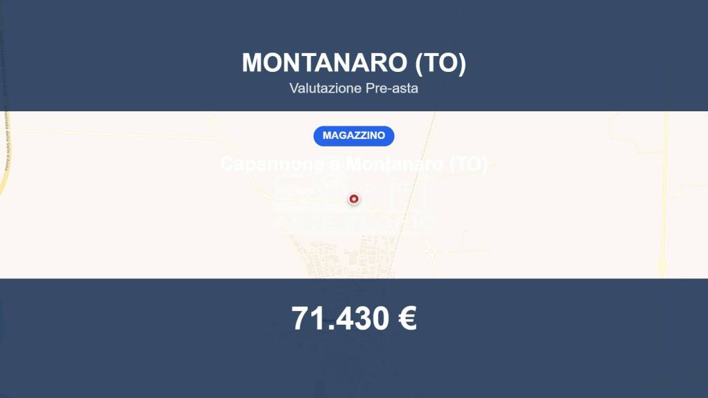locale commerciale in vendita a Montanaro