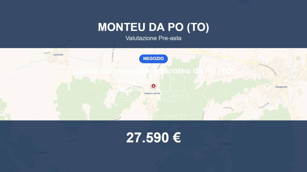 negozio in vendita a Monteu da Po
