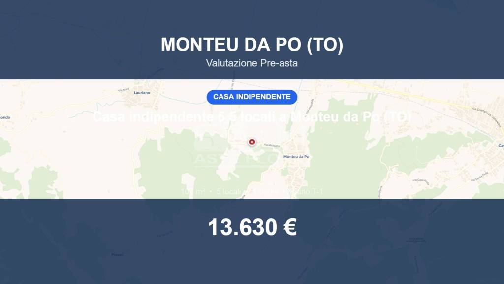 casa indipendente in vendita a Monteu da Po