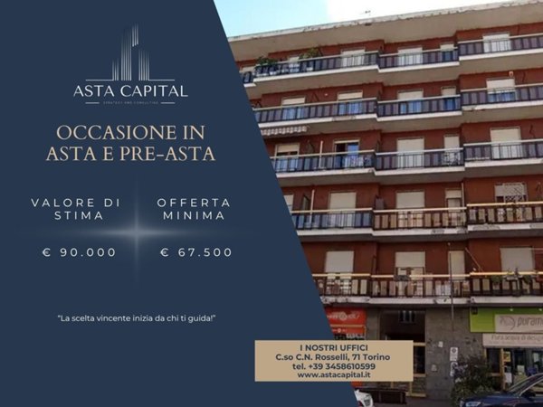 appartamento in vendita a Nichelino