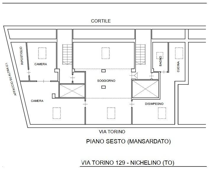 appartamento in vendita a Nichelino