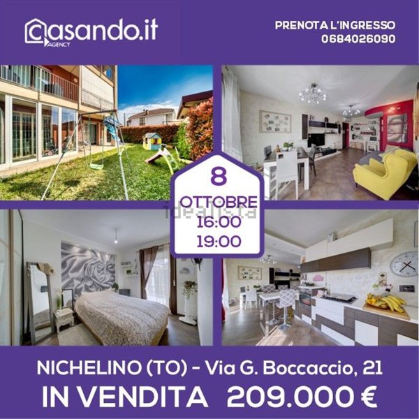 appartamento in vendita a Nichelino