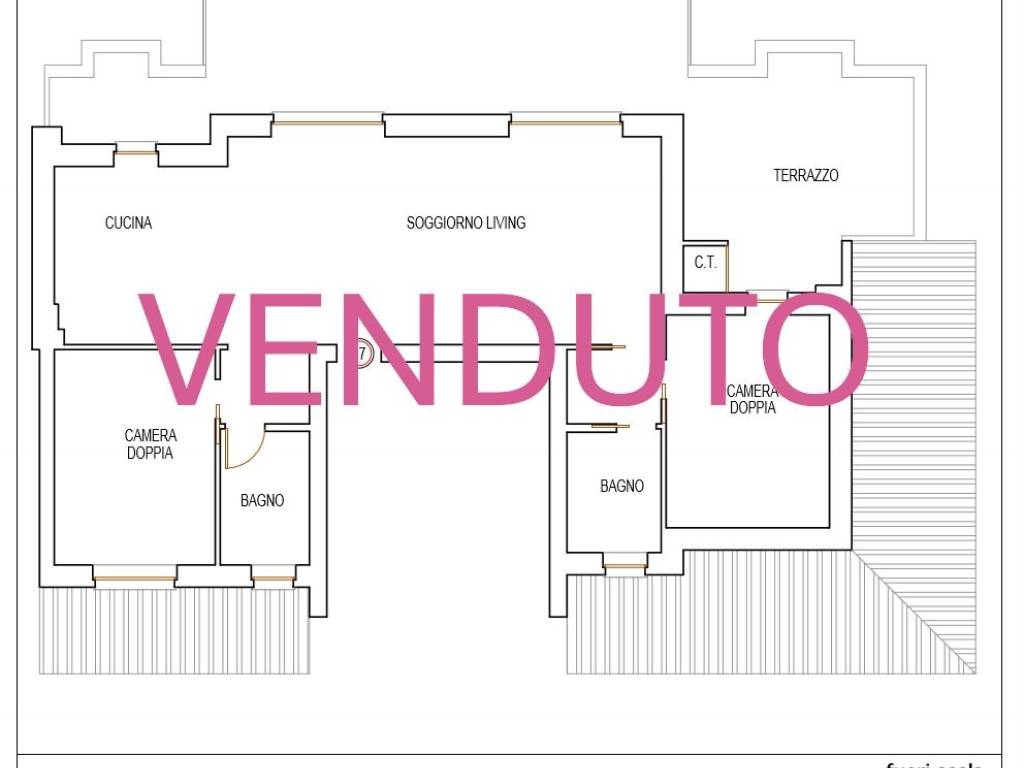 appartamento in vendita ad Orbassano