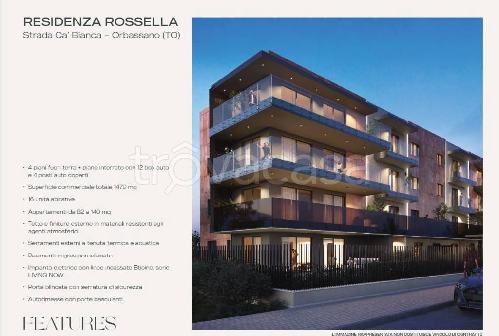 appartamento in vendita ad Orbassano