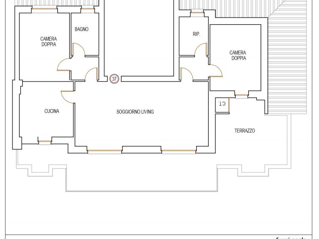 appartamento in vendita ad Orbassano