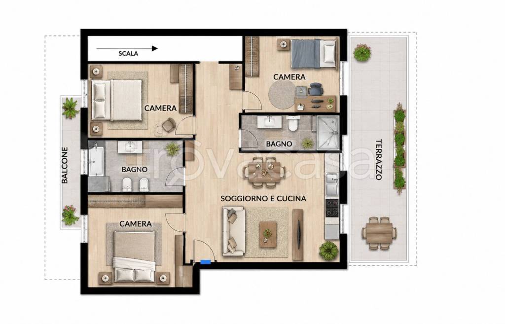 casa indipendente in vendita ad Orbassano
