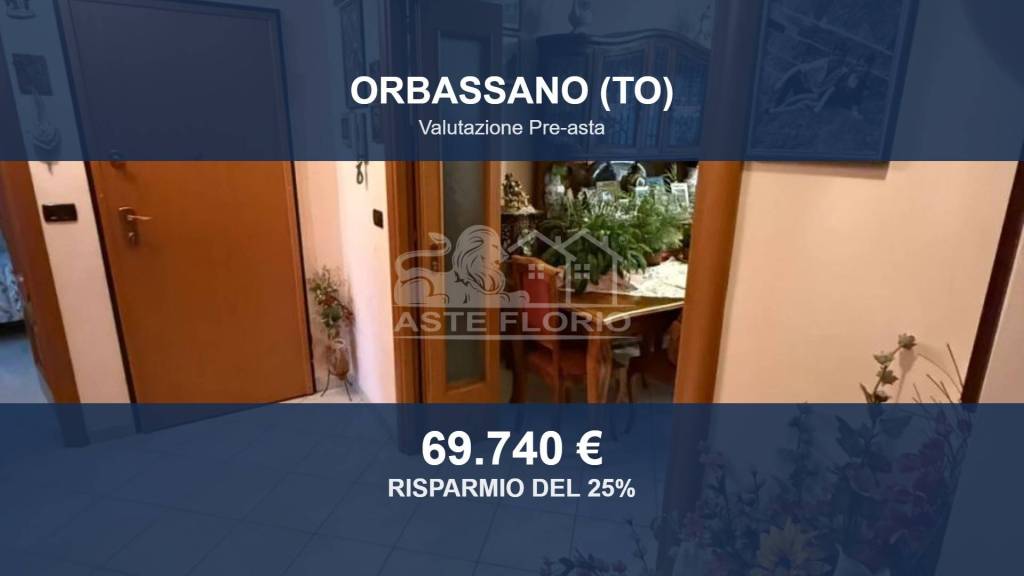 appartamento in vendita ad Orbassano