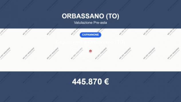 locale commerciale in vendita ad Orbassano