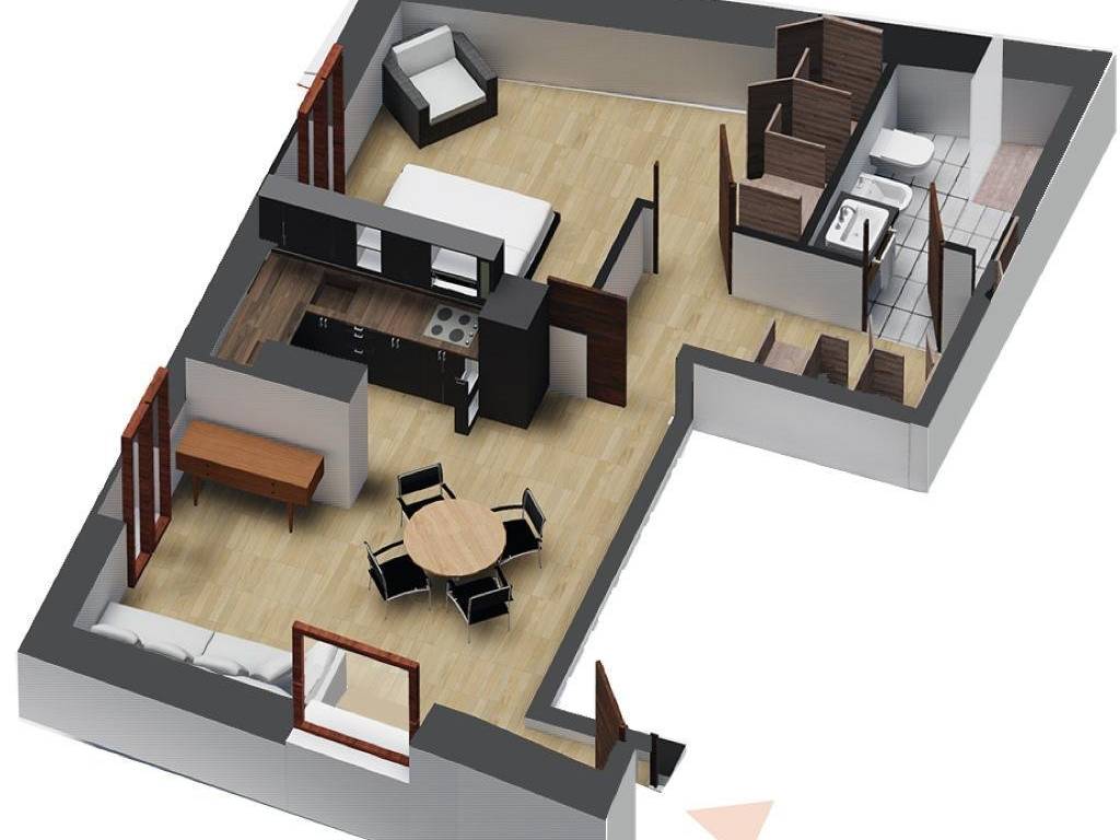 appartamento in vendita ad Oulx in zona San Marco