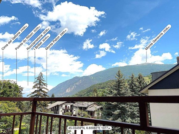 appartamento in vendita ad Oulx in zona Beaume
