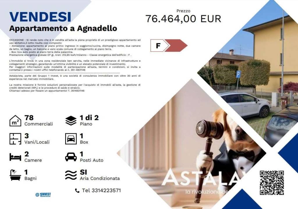 appartamento in vendita ad Agnadello