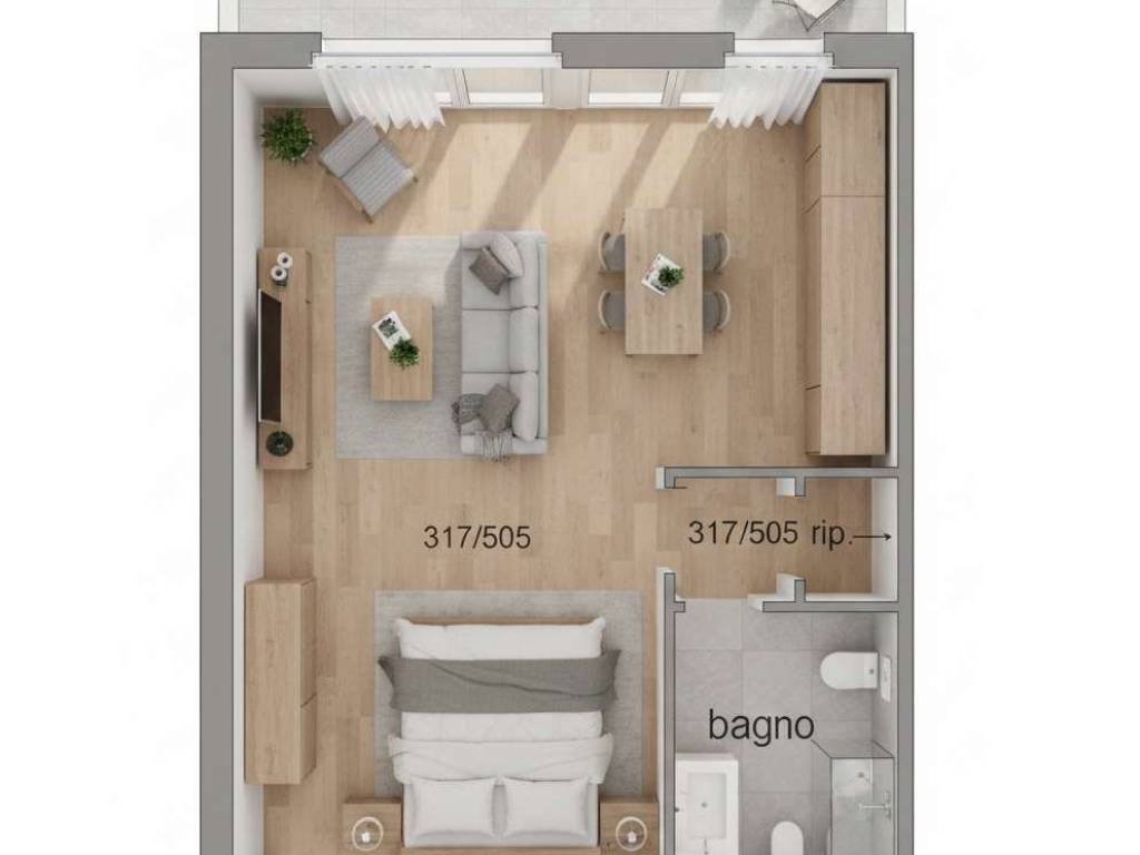 appartamento in vendita a Bagnolo Cremasco