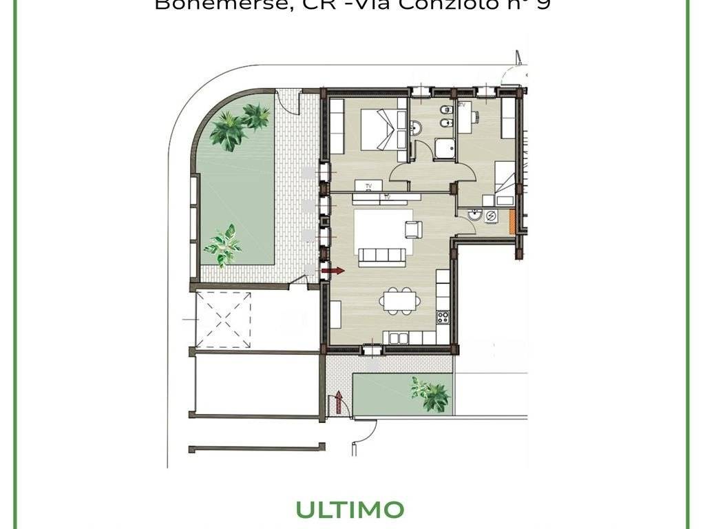 appartamento in vendita a Bonemerse