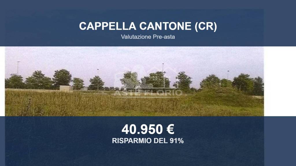 terreno agricolo in vendita a Cappella Cantone