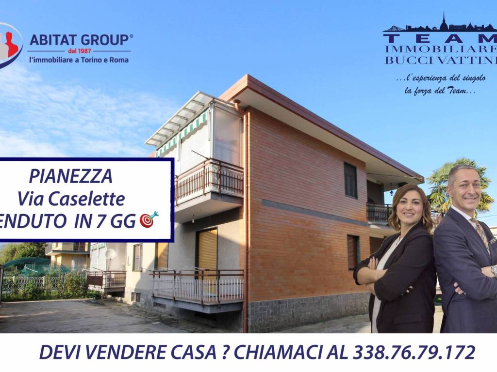 appartamento in vendita a Pianezza in zona Parucco