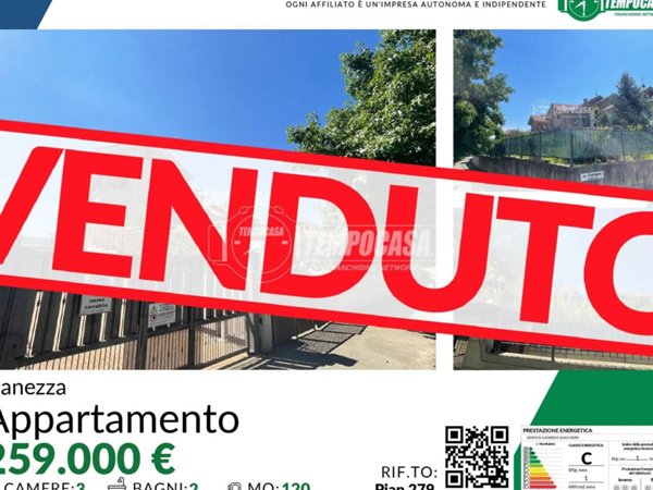 appartamento in vendita a Pianezza