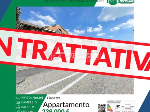 appartamento in vendita a Pianezza in zona Parucco