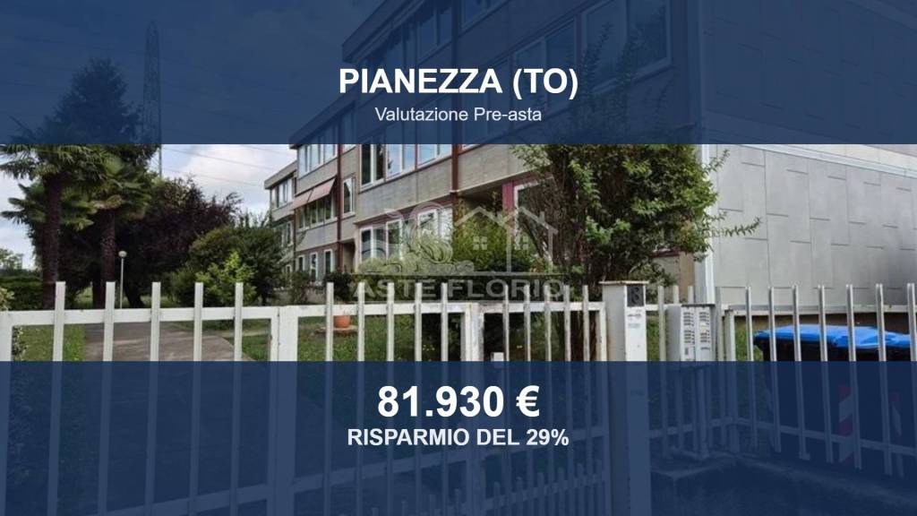 appartamento in vendita a Pianezza in zona Parucco