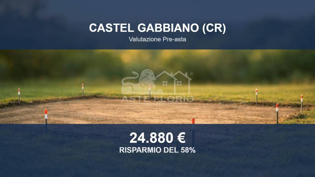 terreno edificabile in vendita a Castel Gabbiano