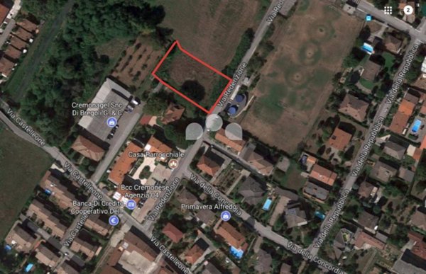 terreno edificabile in vendita a Castelverde in zona Costa Sant'Abramo