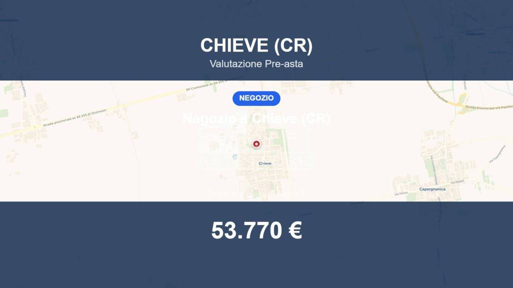negozio in vendita a Chieve