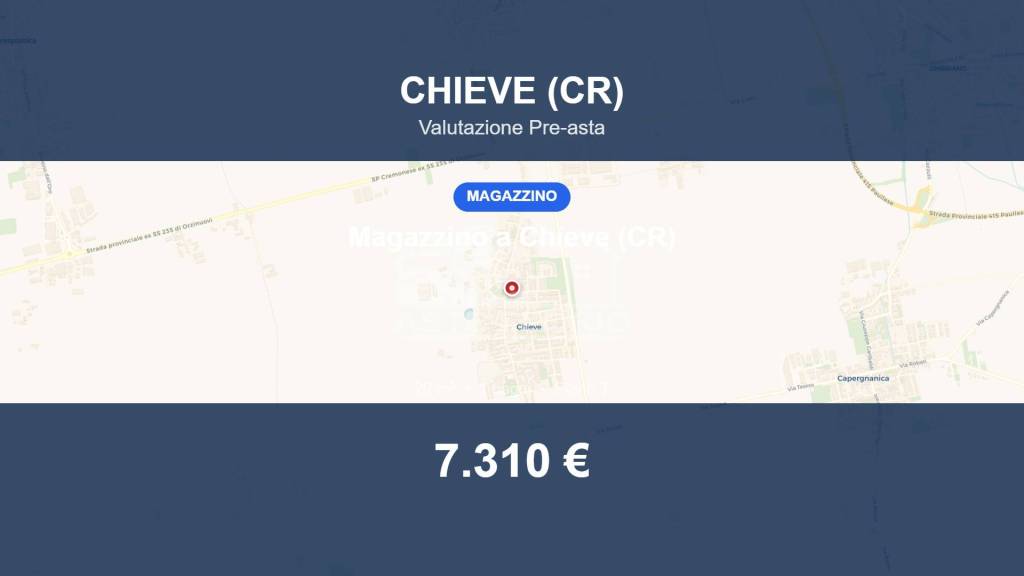 locale commerciale in vendita a Chieve