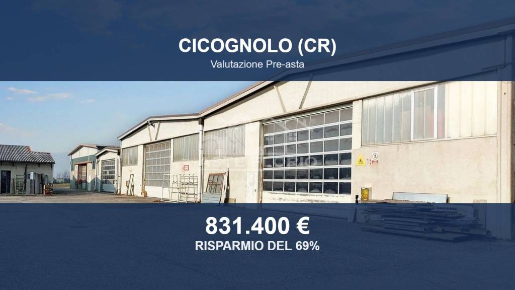 locale commerciale in vendita a Cicognolo
