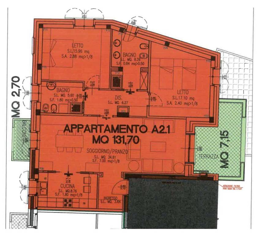 appartamento in vendita a Crema