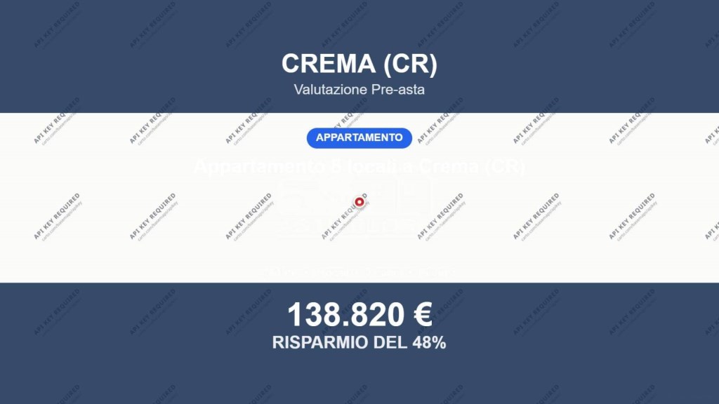 appartamento in vendita a Crema